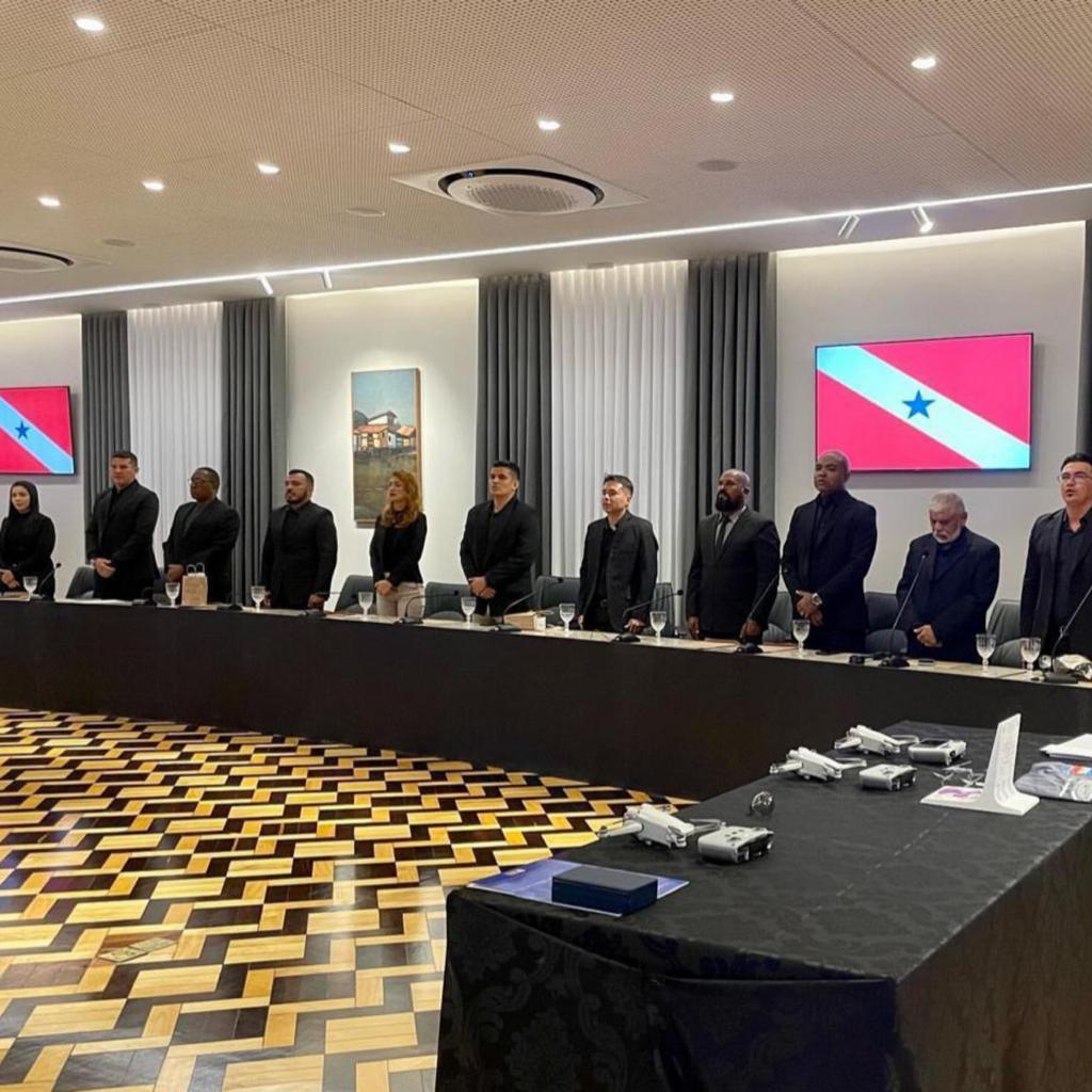 I Curso de Drone da Casa Militar da Governadoria é encerrado com solenidade