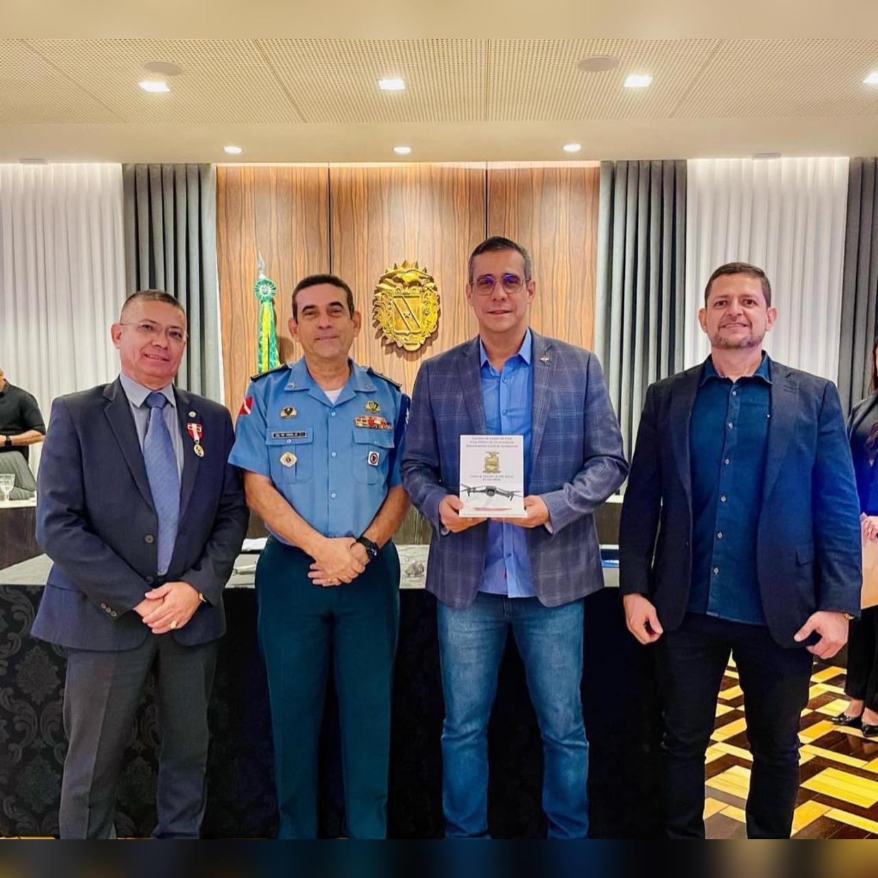 I Curso de Drone da Casa Militar da Governadoria é encerrado com solenidade