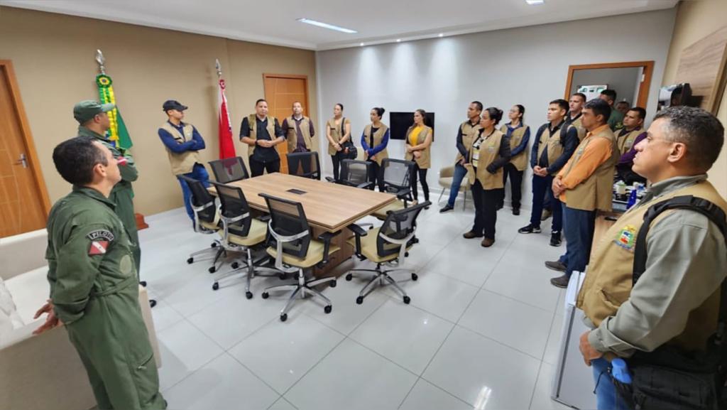 Efetivo Casa Militar em instrução